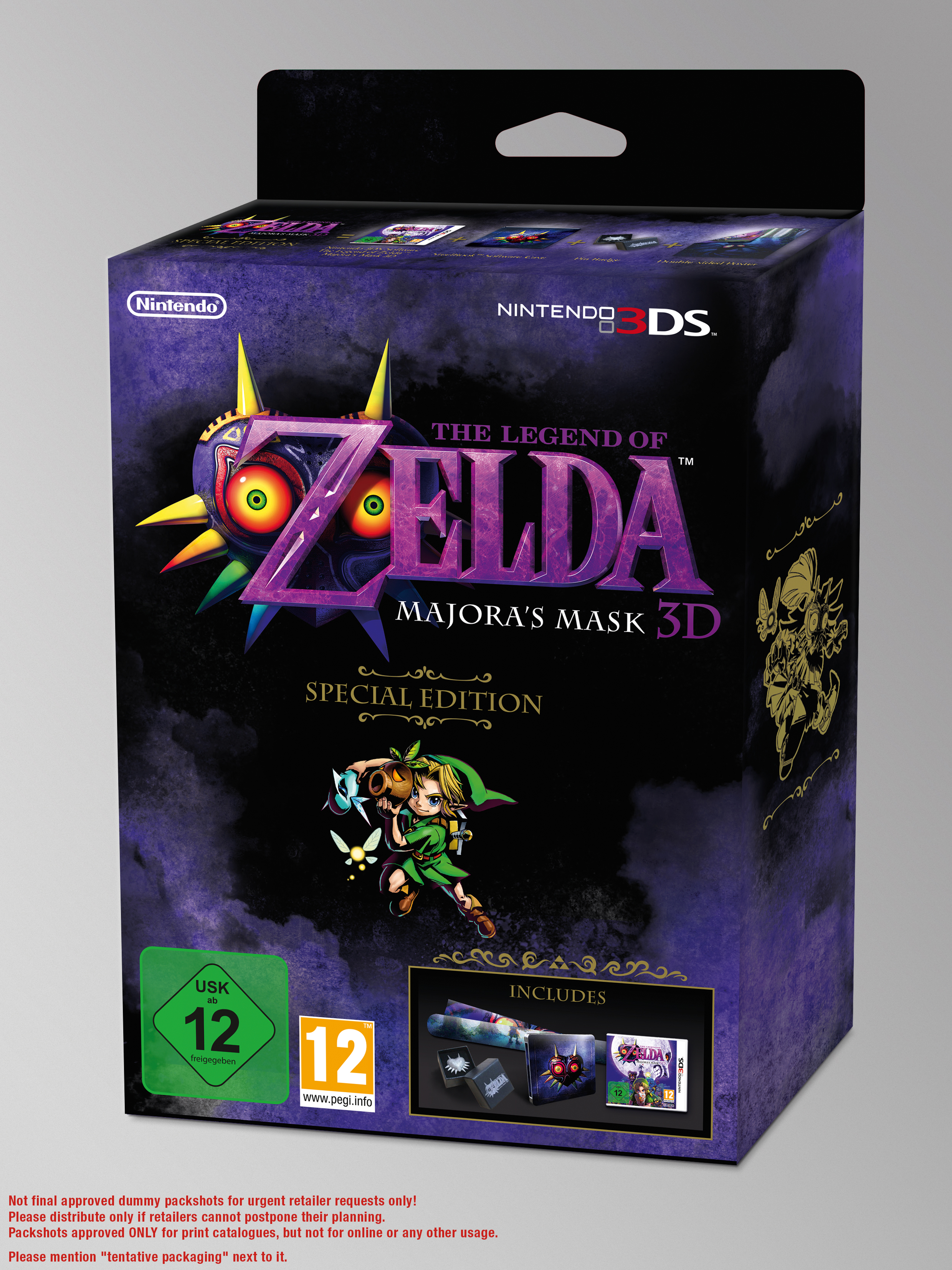 Jogos Nintendo 3DS 2DS New 3DS Xl Zelda Majora's Mask 3D - Zelda A Link  Between Worlds - Zelda Ocarina Of Time 3D - Majoras Mask